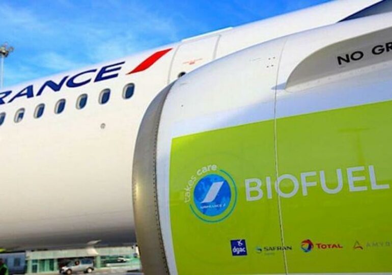 Un avion propulsé aux "carburants verts" ?