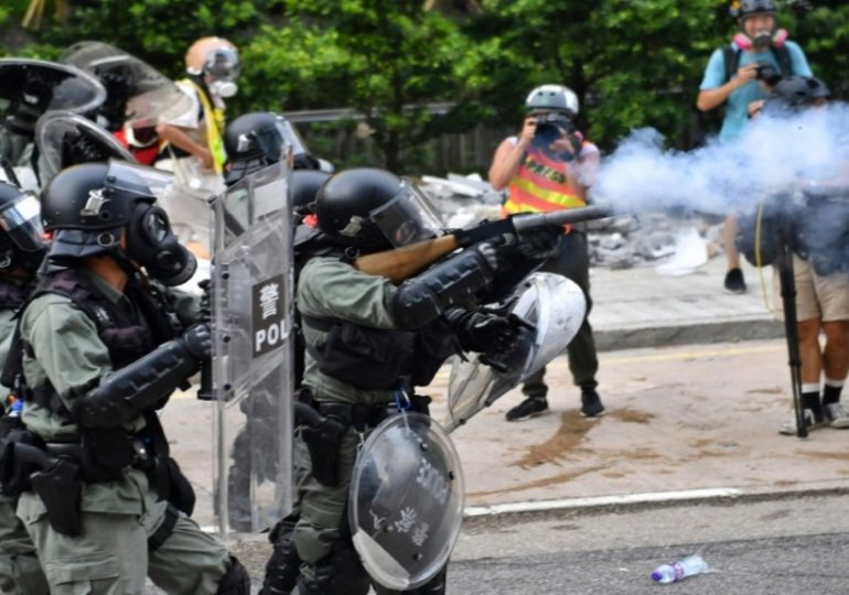 Un 1er octobre chaotique à Hong Kong