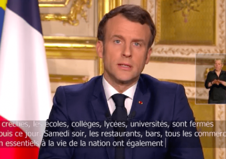 Allocution d'E. Macron : « Nous sommes en guerre » - Les Français de l'étranger ne sont pas oubliés