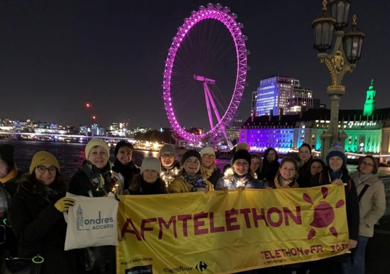 Shanghai, Londres, Washington, Bata, Brisbane, le Téléthon c’est dans le monde entier