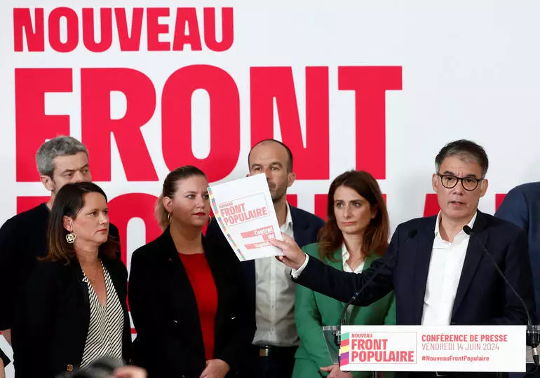 Ukraine, Gaza, salaire minimum : le « Front populaire » dévoile son programme