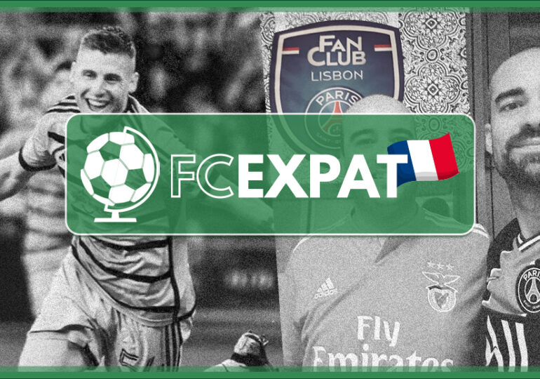 #3 FC Expat Rémi Walter du Sporting Kansas City et Nicolas Geneau du PSG Fan Club à Lisbonne