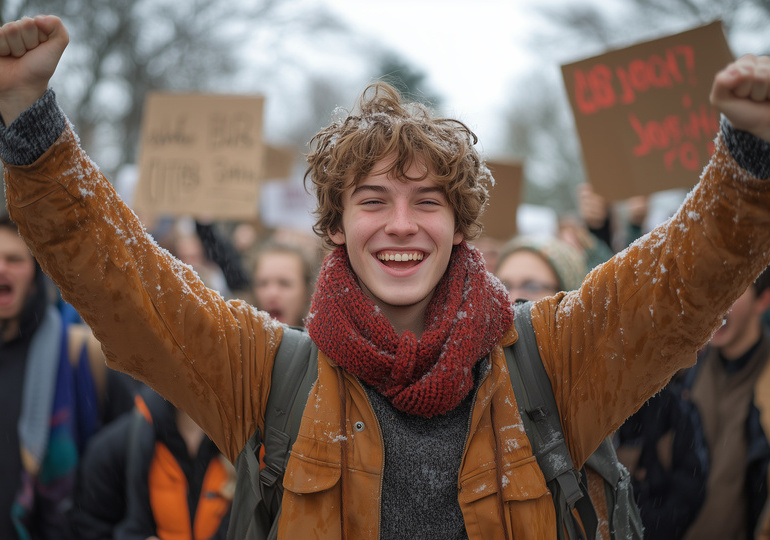 Les jeunes : optimistes et engagés.