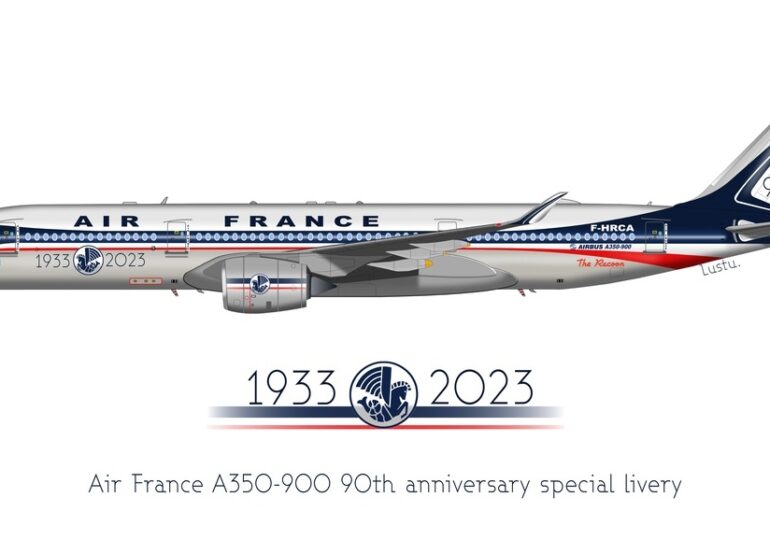 Air France, une belle dame de 90 ans