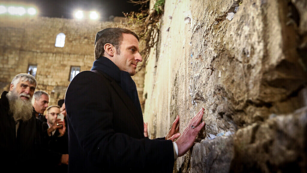 Macron en Israël Macron en Israël