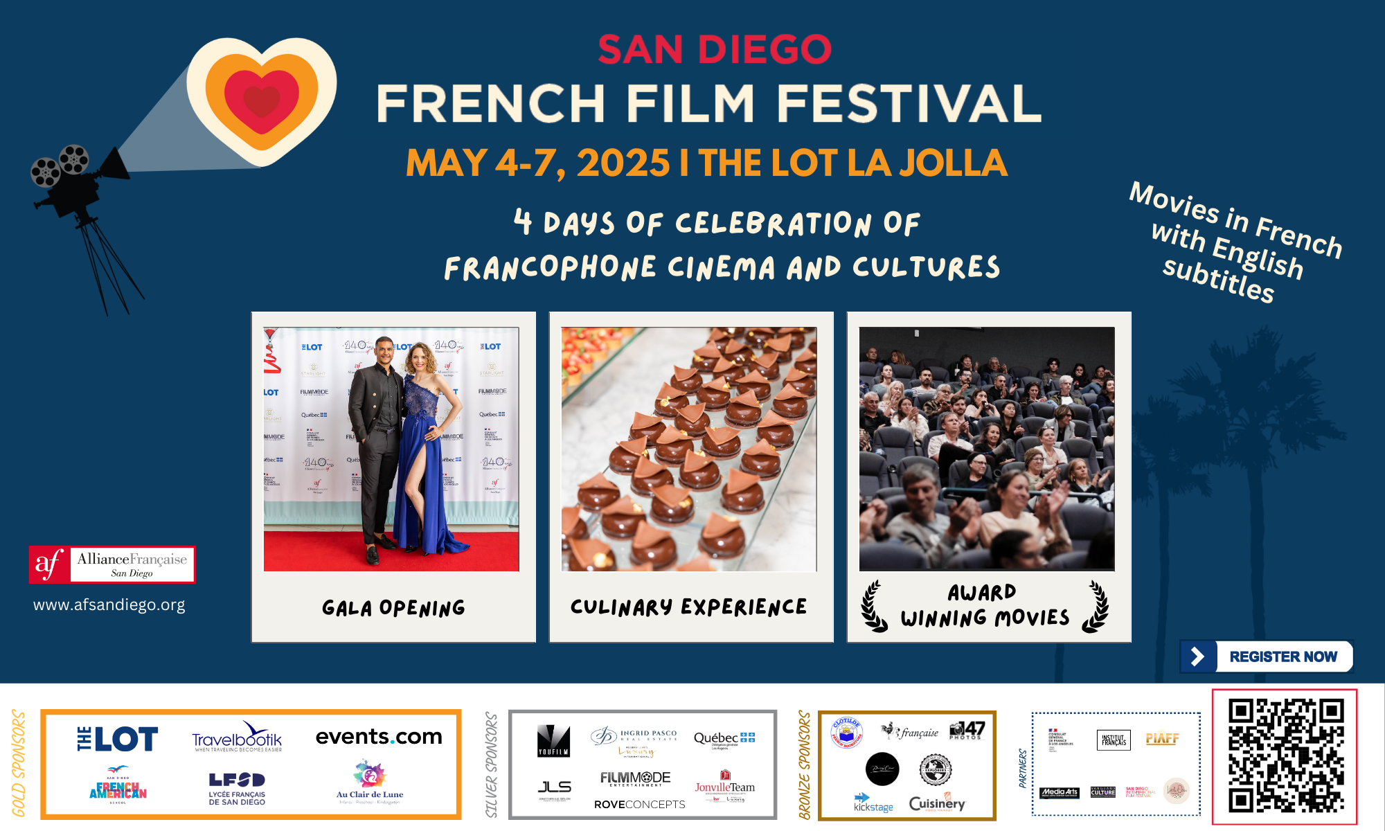 Festival du Film Français avec également...une expérience culinaire