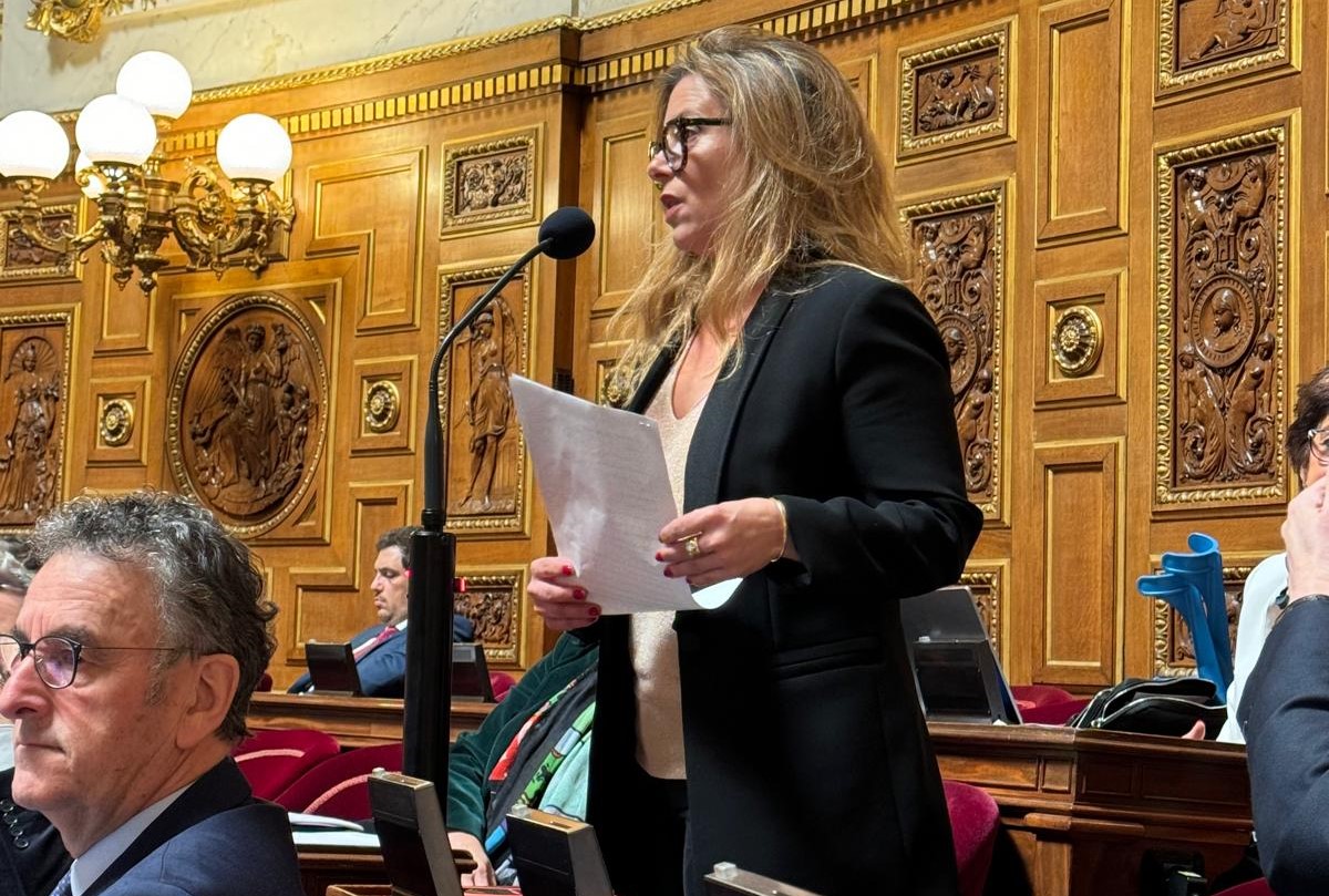 Intervention d'Olivia Richard dans l'hémicycle du Sénat