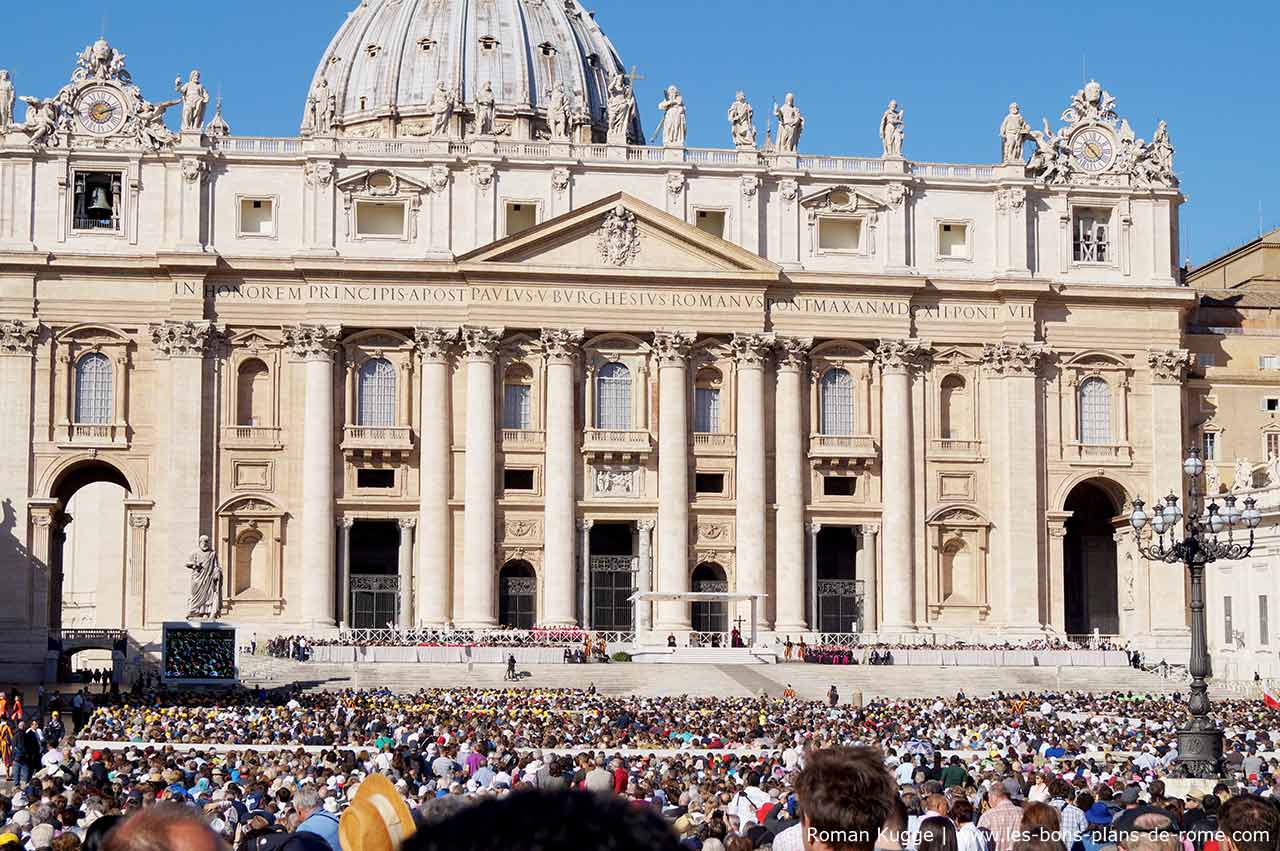 Messe papale à Rome