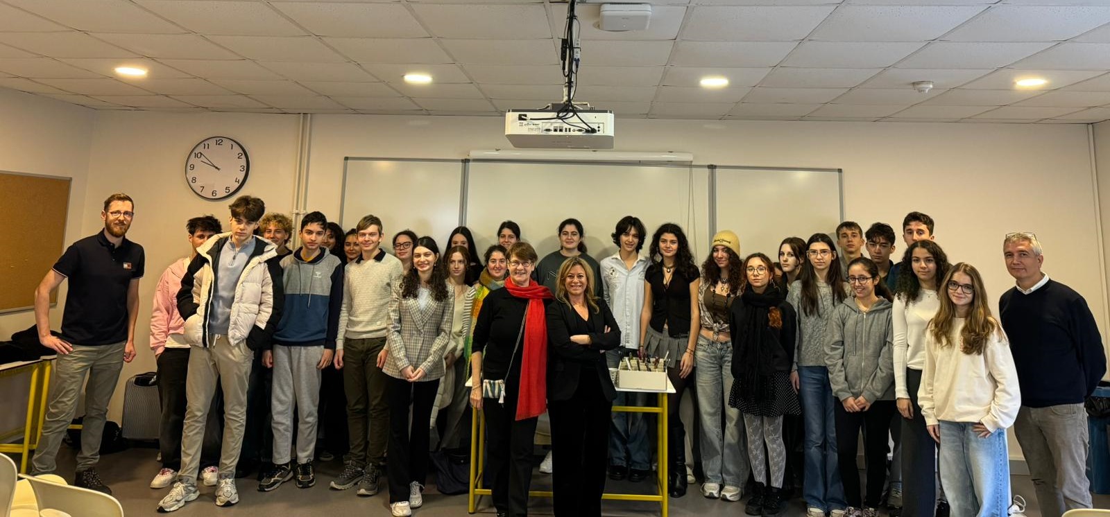 Olivia Richard à Istanbul au Lycée français Pierre Loti