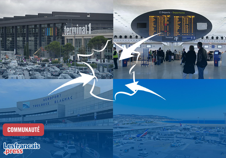Les aéroports français et les expatriés !