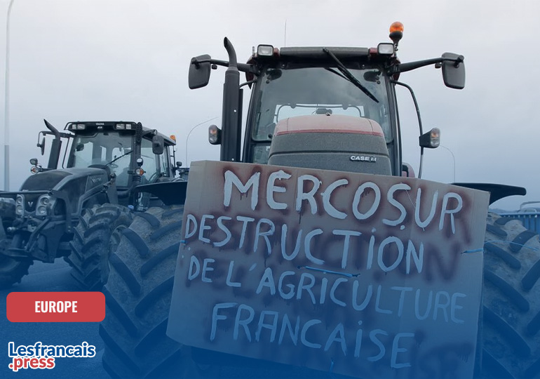 Manifestations des agriculteurs contre le Mercosur