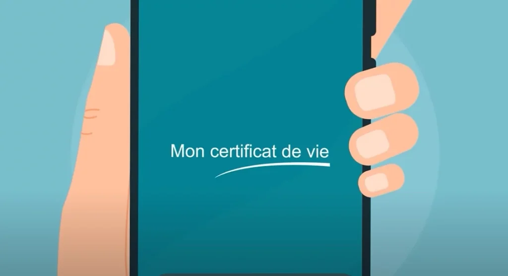 Application mobile "Mon certificat de vie"