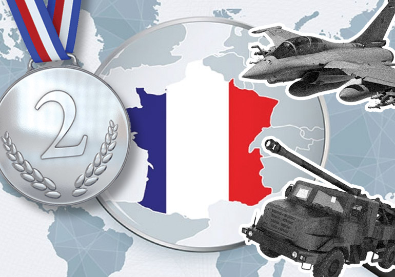 La France deuxième vendeur d’armes au monde