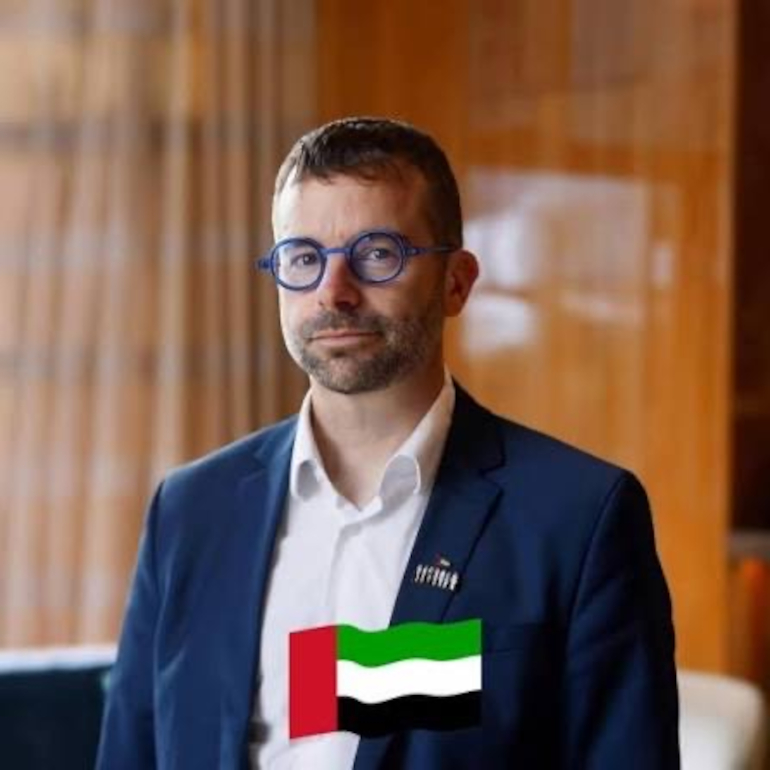 Arnaud Lacheret professeur à la Skema Business School de Dubaï.