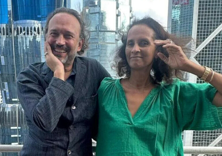 Rencontre avec Vincent Perez et Karine Silla à Hong-Kong