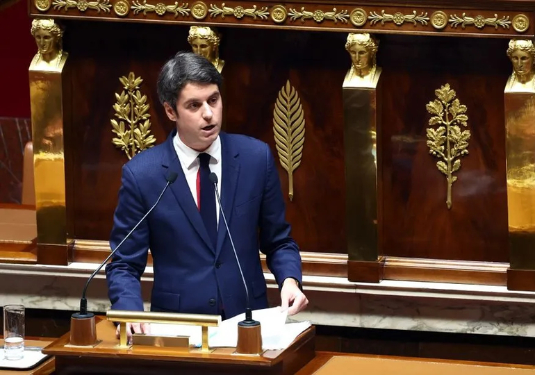 Discours de Gabriel Attal : "Nous sommes la France et rien ne résiste au peuple français!"