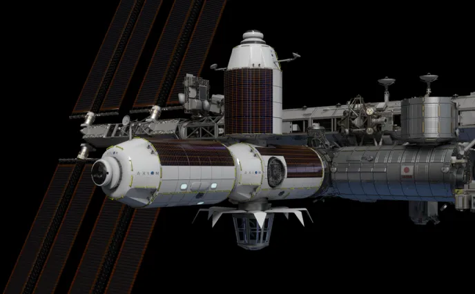 Axiom modules à connecter à l'ISS