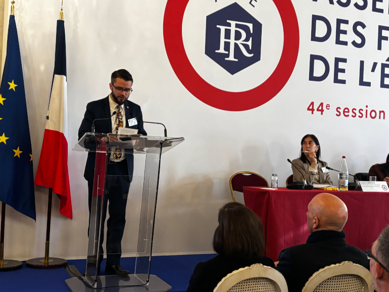Baptiste Heintz président du Groupe Ecologie & Solidarité