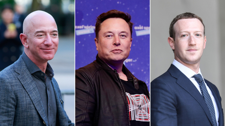 Bezos - Musk - Zuckerberg