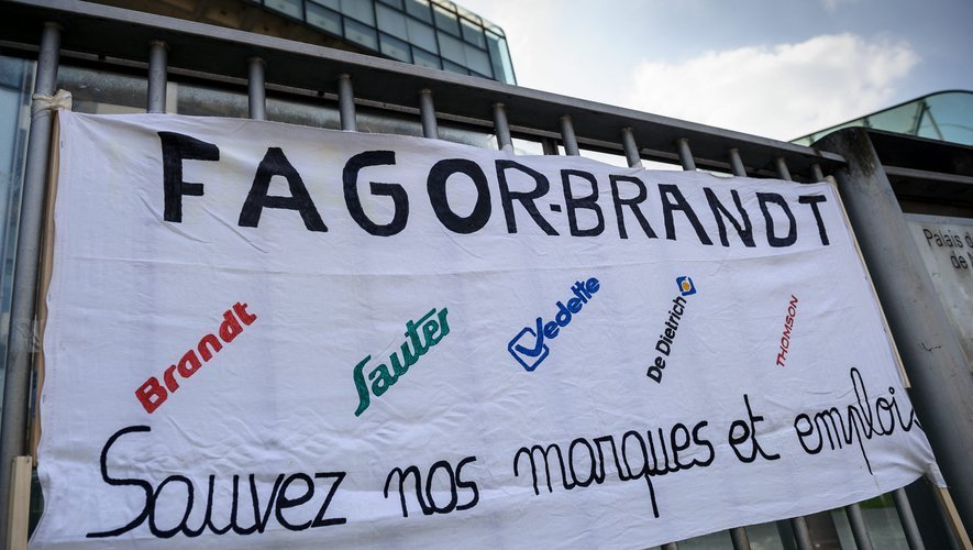 En 2014 déjà, les salariés se mobilisaient au tribunal de commerce de Nanterre.