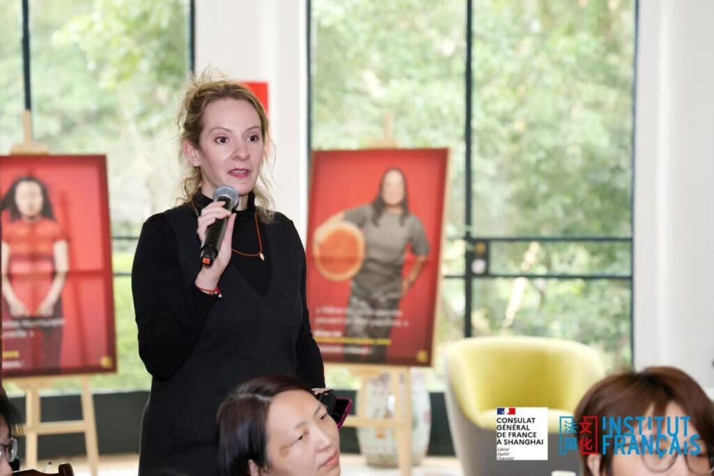 Céline Pozzobon, tête de liste « L’Essentiel pour les Français de Chine de l’Est »