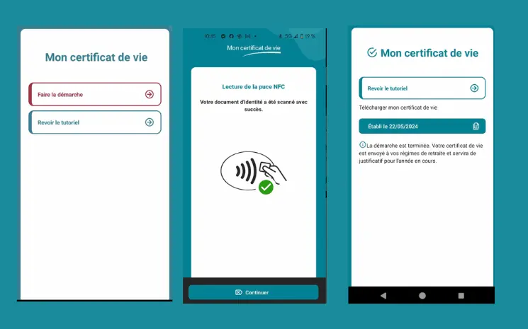 Certificat de vie