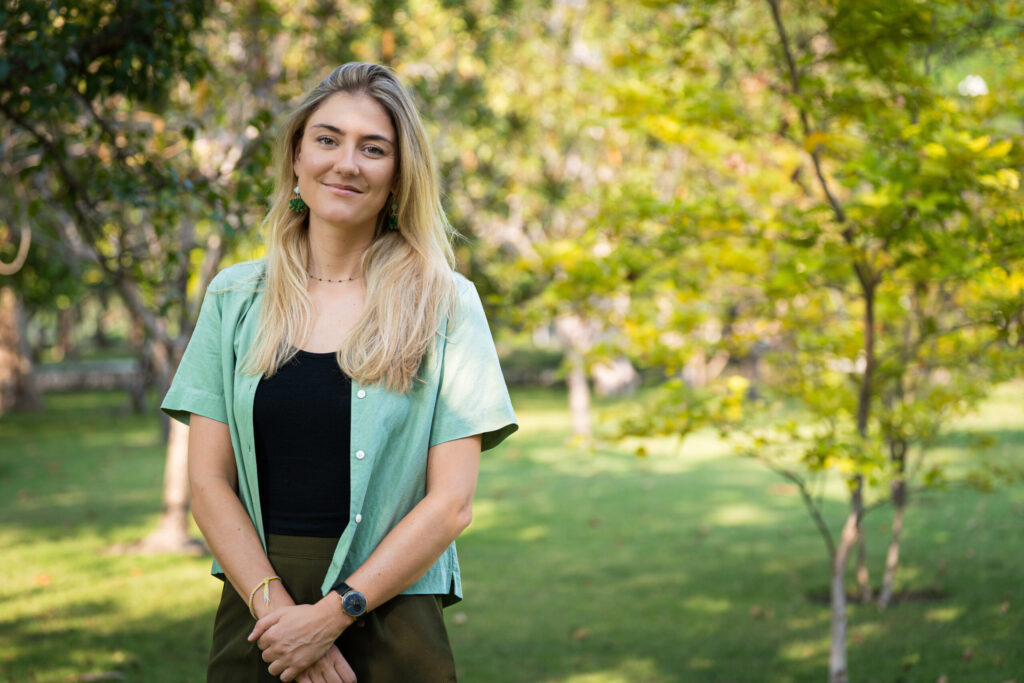 Charlotte Le Layo, candidate tête de liste « Écologie et Solidarité »