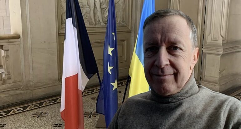 David Franck, président du Conseil consulaire des Français d’Ukraine