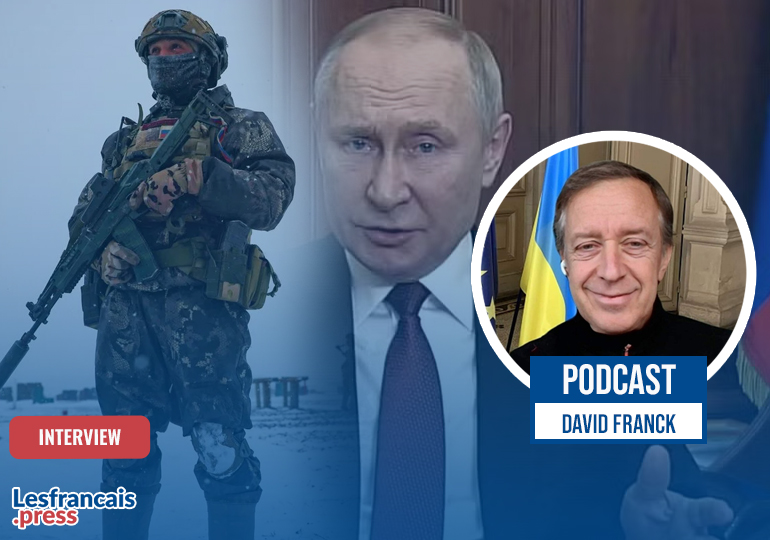 David Franck en Ukraine : « L’Occident doit agir au lieu de réagir »