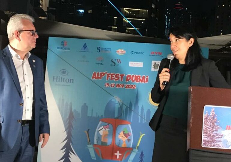Dubaï était à l'heure savoyarde pour l'Alp'Fest 2022