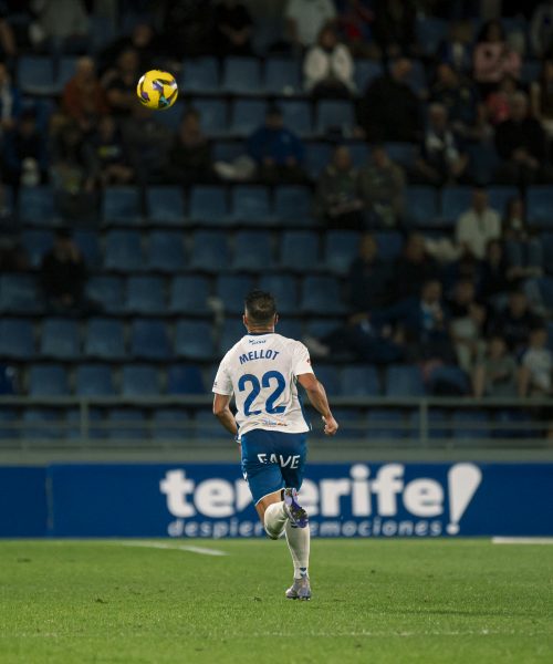 Jérémy Mellot le numéro 22 du Club Deportivo Tenerife