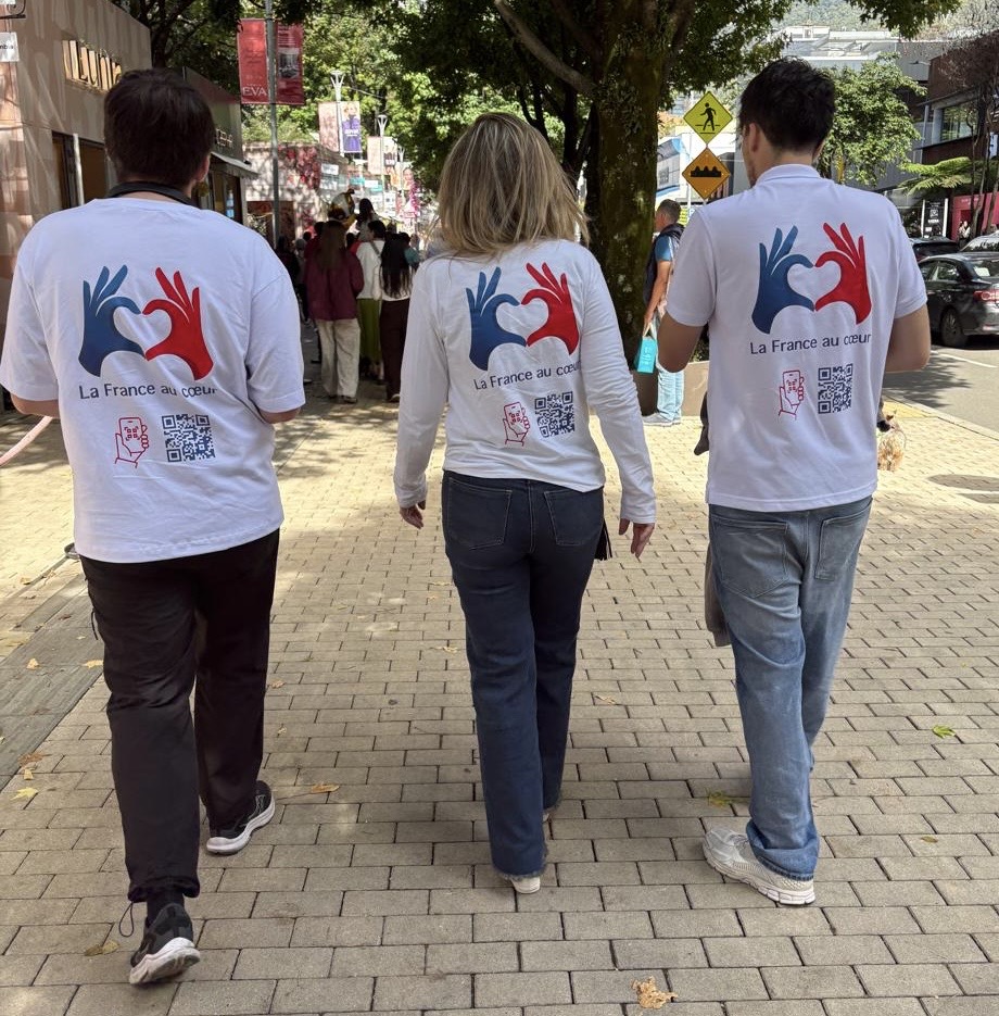 Frédérique Martiquet, tête de liste « La France au Cœur » - circonscription Colombie