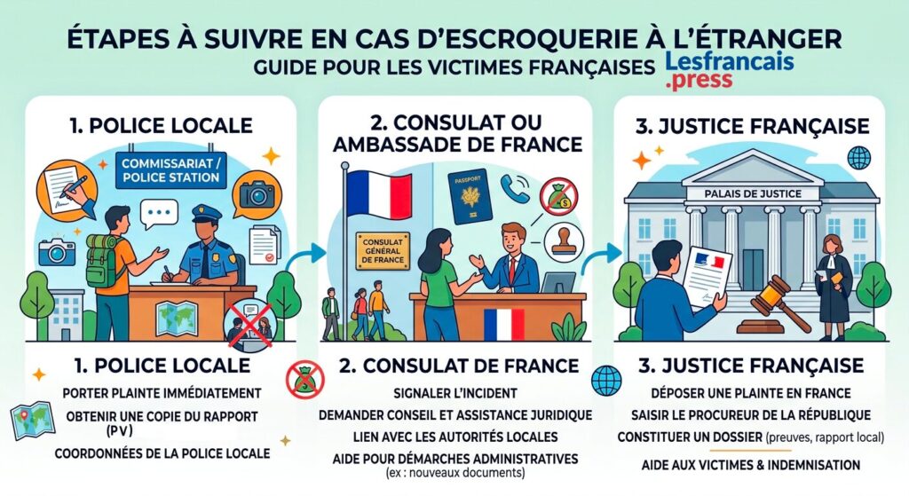 Guide escroquerie à l'étranger