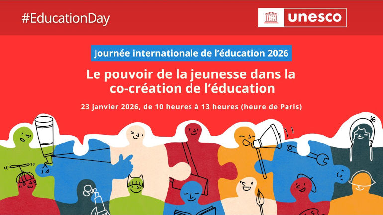 Journée internationale de l'éducation 2026, Unesco