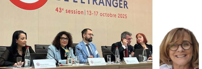 Lusine Bardon, Conseillère des Français pour l’Arménie et la Géorgie, Membre de l’AFE - Catherine Pascal, Conseillère des Français de l’étranger pour l’Égypte, membre de l’AFE