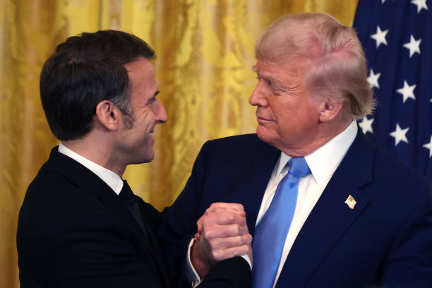 Emmanuel Macron et Donald Trump