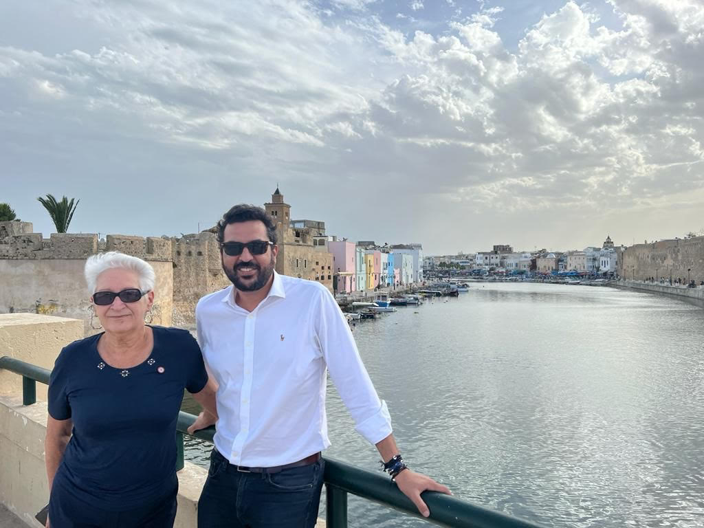 Martine Vautrin Djedidi conseillère des Français en Tunisie et Libye et Karim Ben Cheikh député des Français de l'étranger