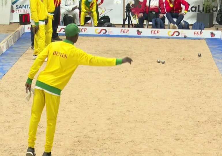 Bénin : clôture du mondial de la pétanque
