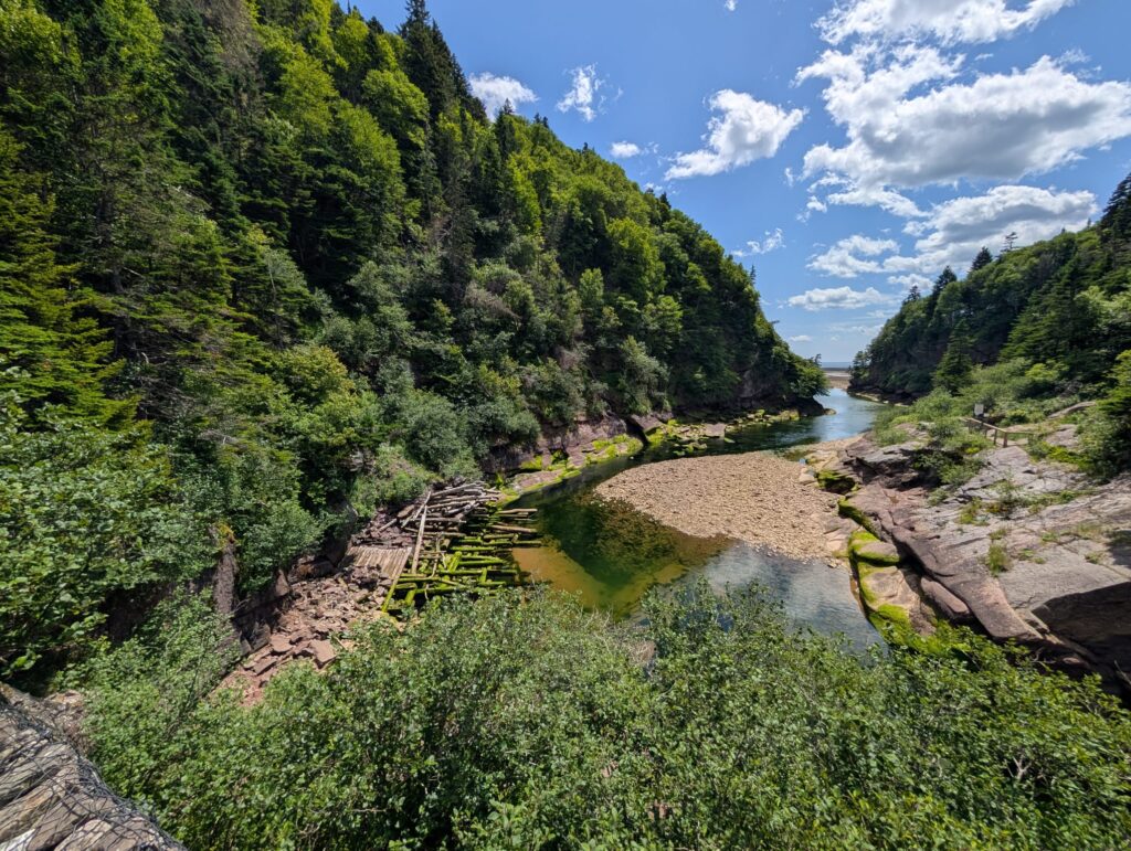 Paysage près de Moncton