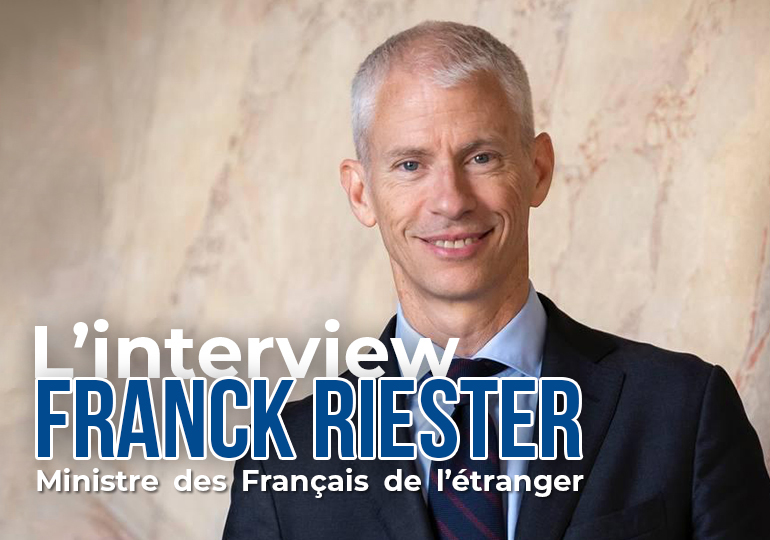 "Mon action à la tête du ministère sera multiple : je souhaite répondre de manière très concrète aux problématiques des plus de 3 millions de Français de l’étranger. Comme je l’ai dit durant cet entretien, il sera nécessaire d’écouter, de comprendre, et d’agir pour que toutes et tous se sentent inclus dans la Nation, où qu’ils soient sur la planète." Franck Riester dans l'interview exclusive disponible sur Lesfrancais.press.