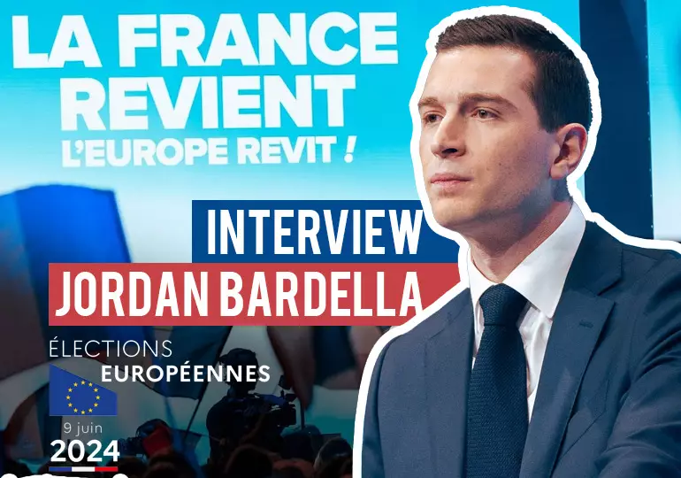Jordan Bardella, tête de liste RN aux européennes : « J’appelle les Français de l’étranger à un torrent de participation le 9 juin »